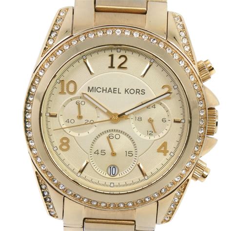 michael kors uhr herren mit steinen gold mk-5166|Michael Kors watches for sale.